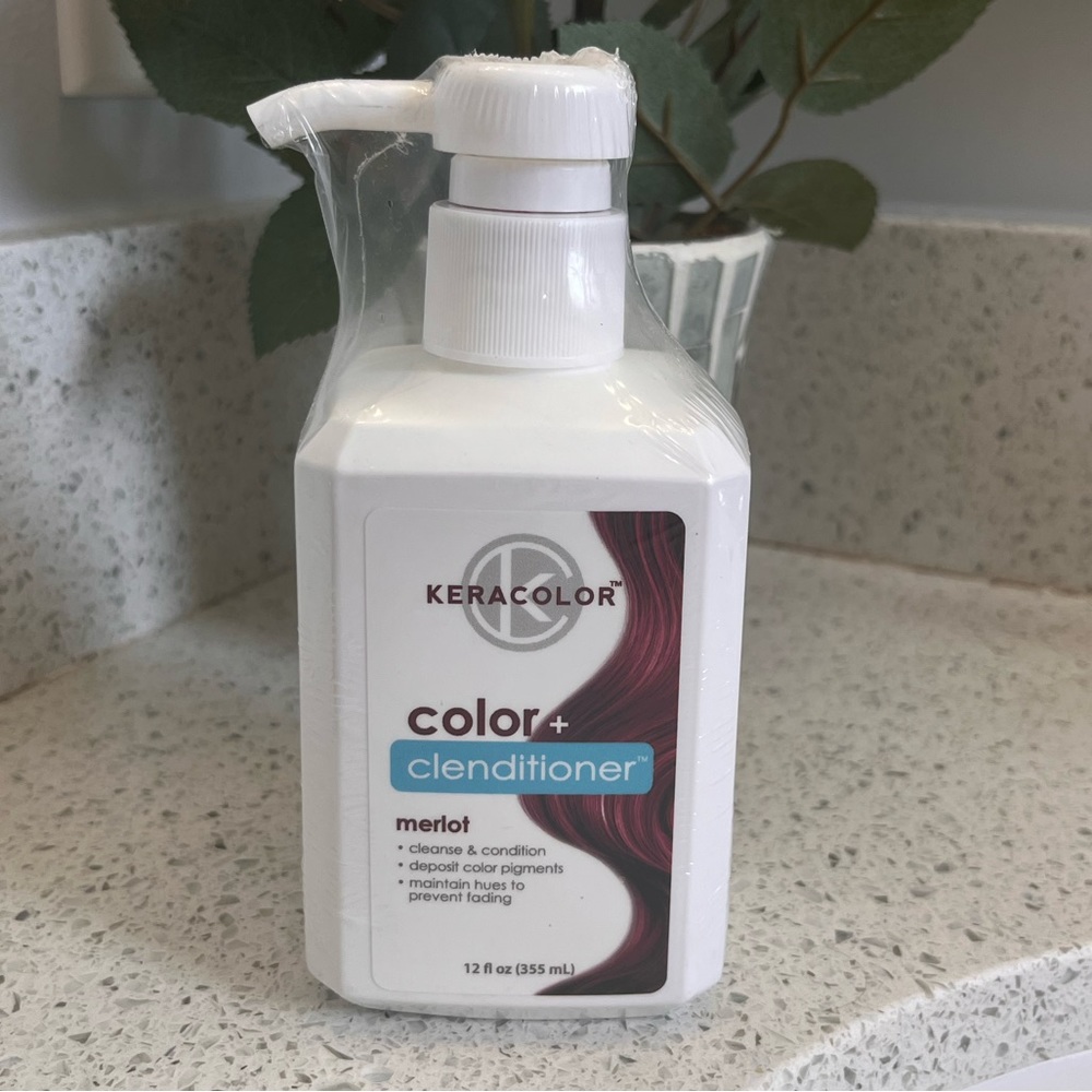 KERACOLOR color+ clenditioner in merlot (colored shampoo)